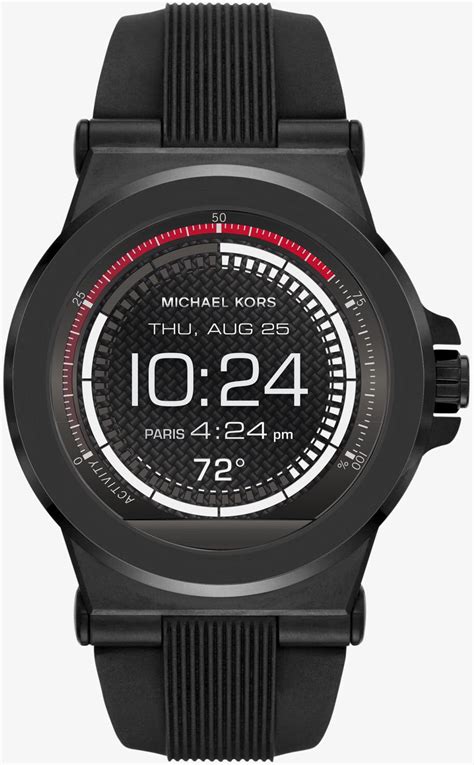 Michael Kors Watch Access Dylan Silicone Smartwatch D MKT5011